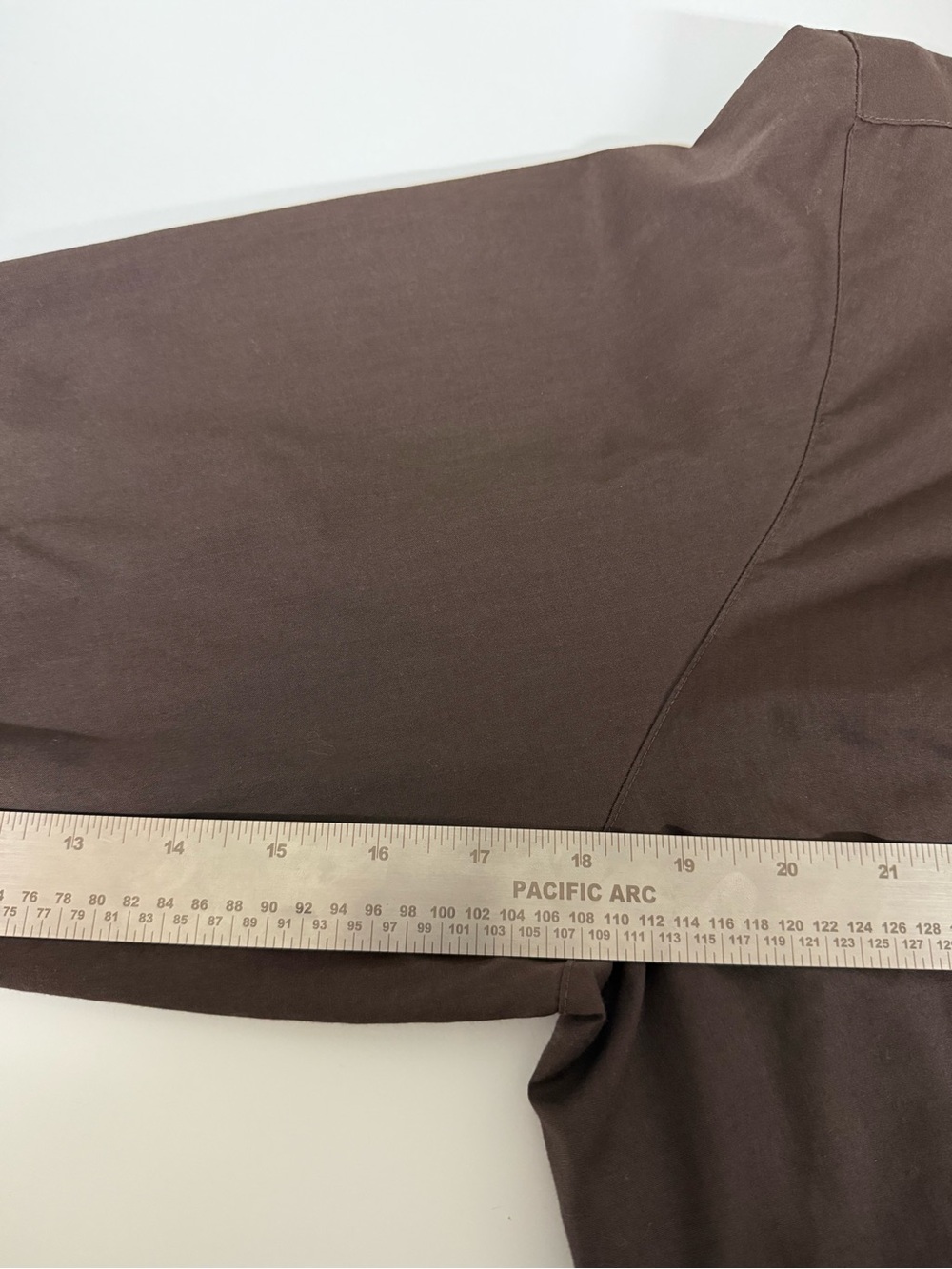 Foxcroft Women's Dark Chocolate Brown Button-Down Shirt - Picture 5 of 9